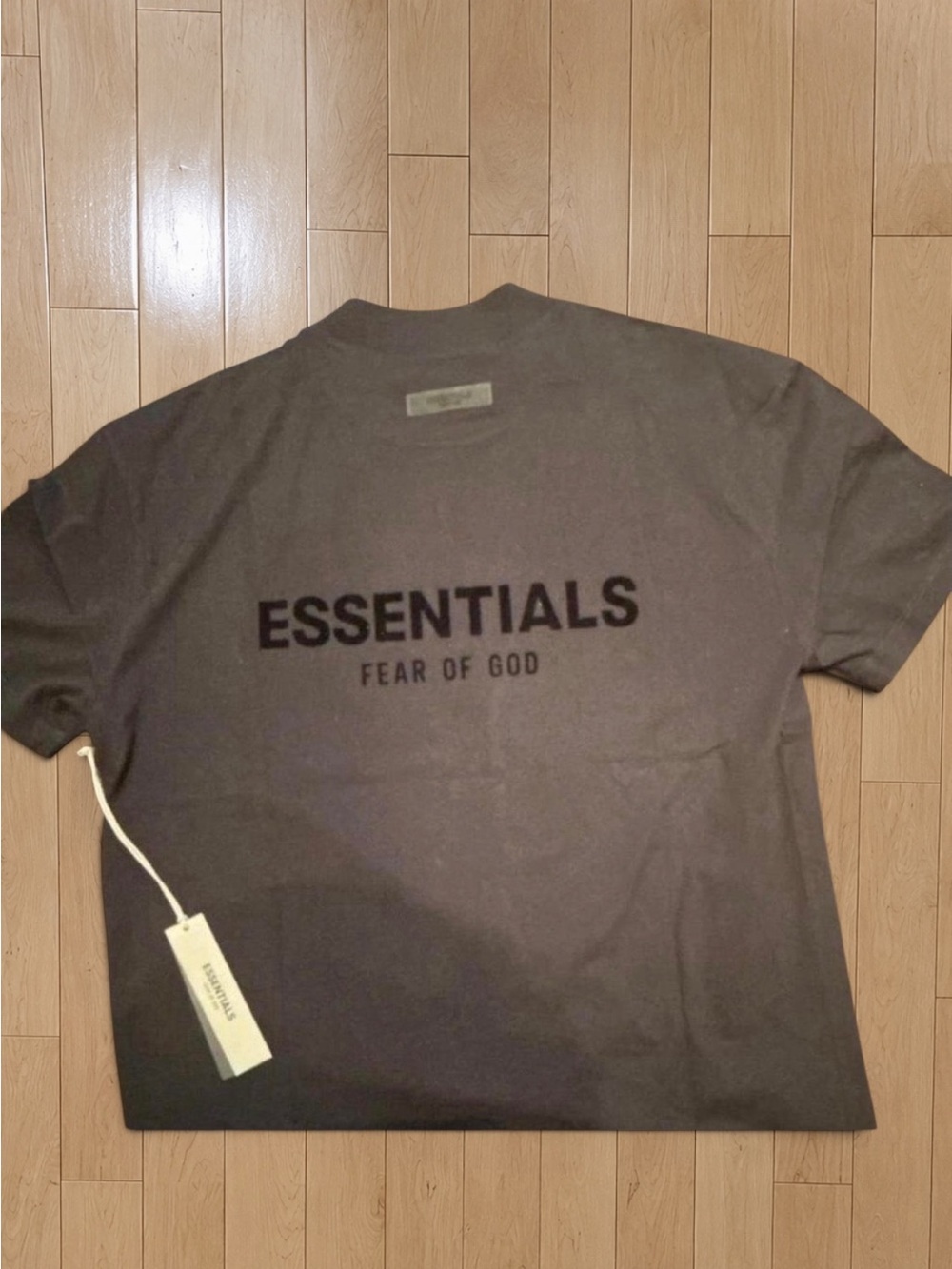 ESSENTIALS Men's Short Sleeve Crewneck T-Shirt - Stretch Limk - Picture 2 of 2